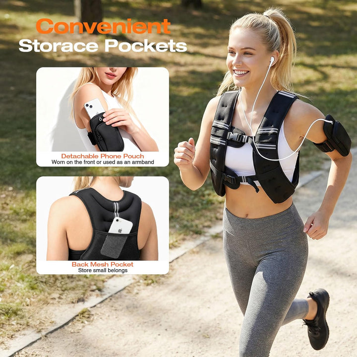 10 Stück Stahlplatten für Gewichtsweste, Krafttraining Gewicht splatten für Gewichtswesten Weighted