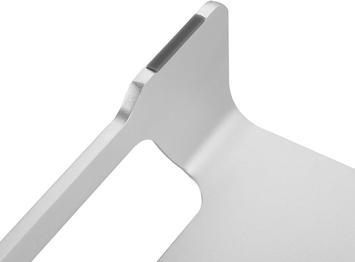 Ergolutions® Aluminium Monitorerhöhung - Ergonomisch, Schreibtisch-Organizer, Gebürstetes Alu, Besse