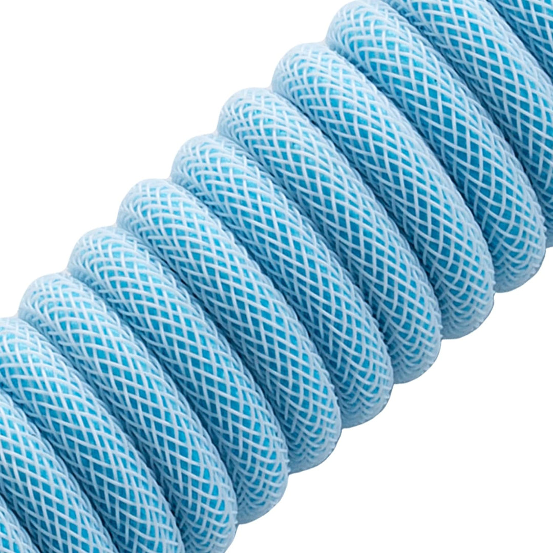 CableMod Pro Coiled Keyboard Cable - Spiralkabel für Tastatur USB C auf USB Typ A - Gaming Tastaturk