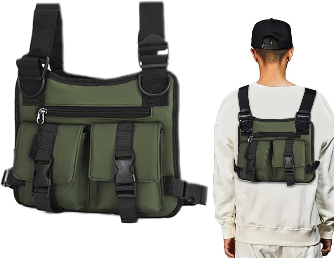 Gewichtsweste zum Spazierengehen, verstellbare, leichte Brusttasche, Gepäck und Reiseausrüstung für