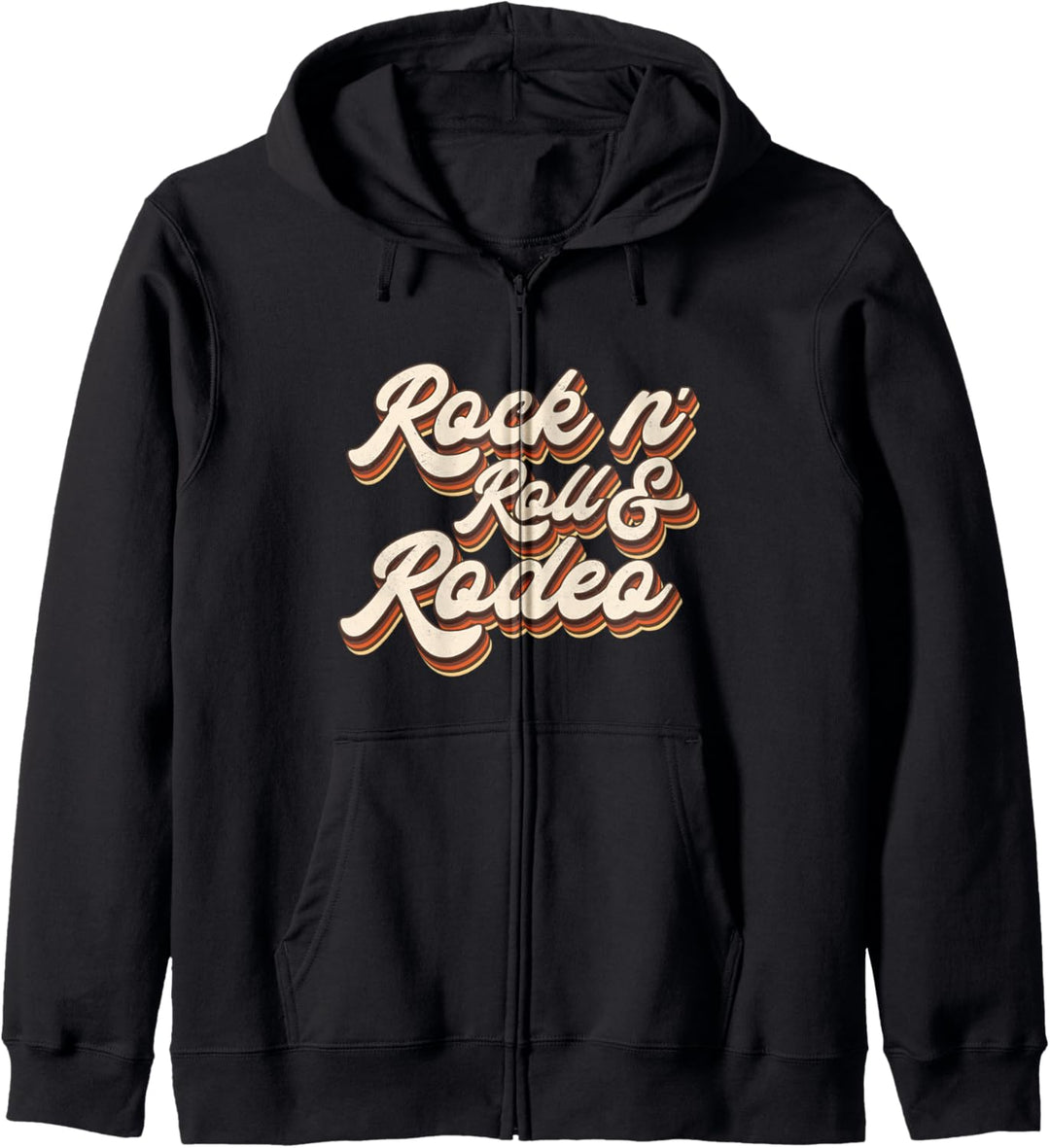 Summer Women's graphic Rock and Roll and Rodeo cowboy Kapuzenjacke