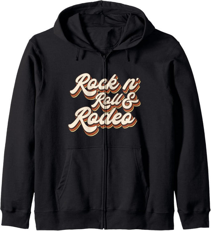 Summer Women's graphic Rock and Roll and Rodeo cowboy Kapuzenjacke