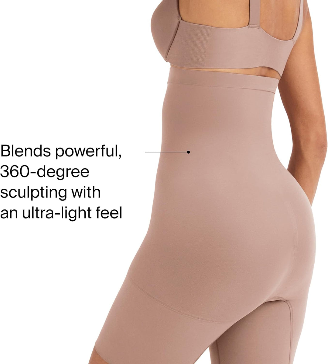 Spanx Damen Higher Power Short Waist Shapewear S Waist Shapewear Café Au Lait, S Waist Shapewear Caf