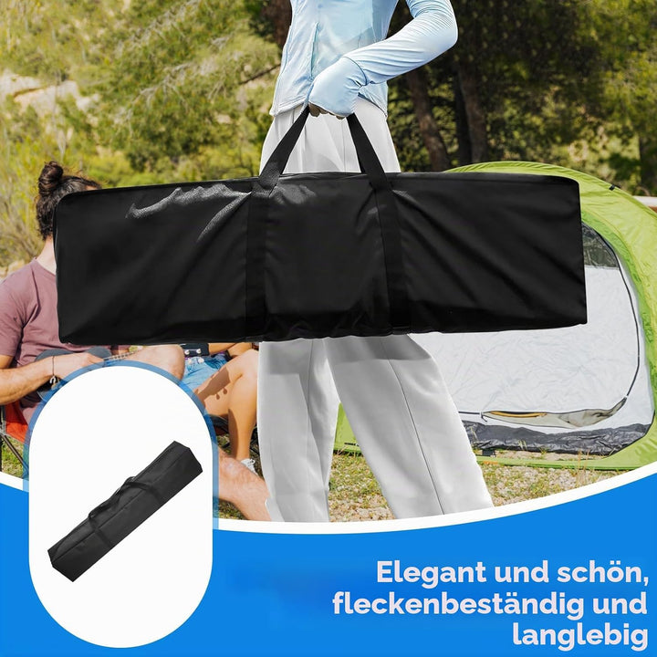 Amagogo Tragbare Zeltstangentasche, wasserabweisend, Multifunktions-Tragetasche, Camping-Organizer,