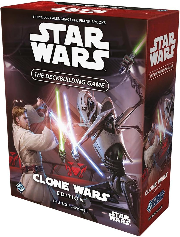 Fantasy Flight Games, Star Wars: The Deckbuilding Game – Clone Wars Edition, Kennerspiel, Kartenspie
