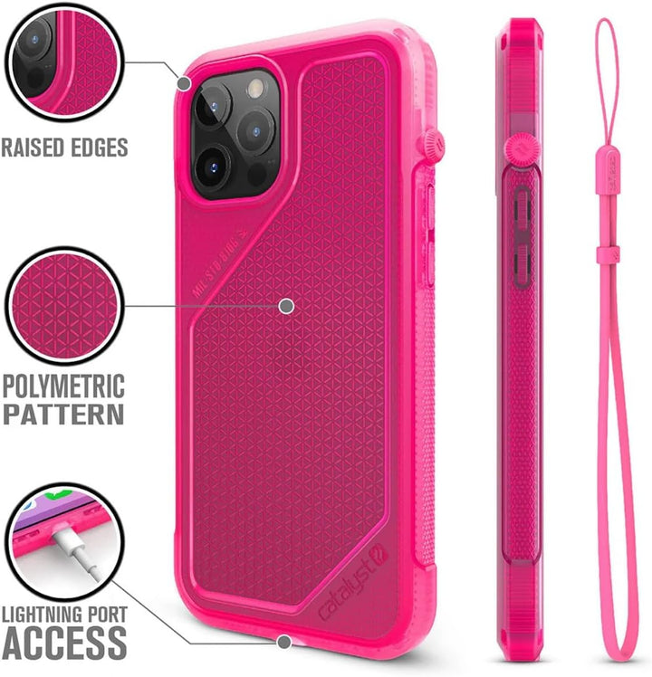 Vibe Series Hülle, designt für iPhone 12 Pro Max, patentierte drehbare Stummschaltung, 3 m fallfest,