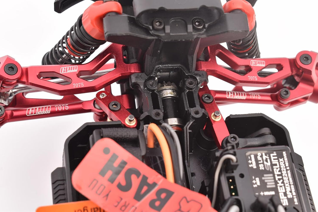 GPM Aluminium 7075 Steering Set for Arrma 1/18 Granite GROM MEGA 380 Brushed 4X4 Monster Truck ARA21