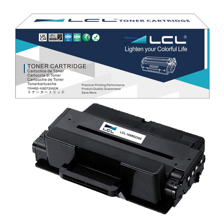 LCL Kompatibel Tonerkartusche Phaser 3320 106R02305 5000Seiten (Schwarz) Ersatz für Xerox Phaser 332
