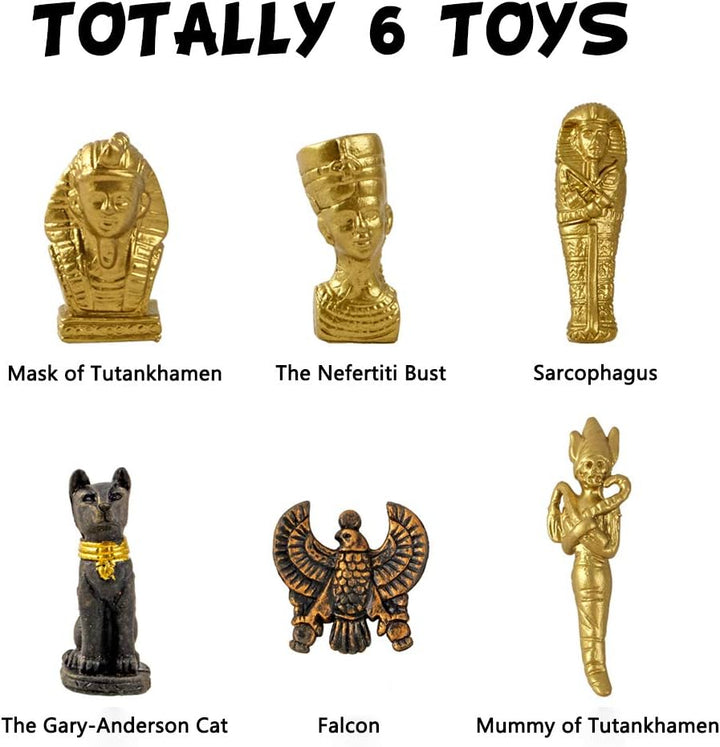 Ägypten Ausgrabungsset Kinder Ägypten Ausgraben Spielzeug Figuren Archäologie Geschenk Wissenchaft A