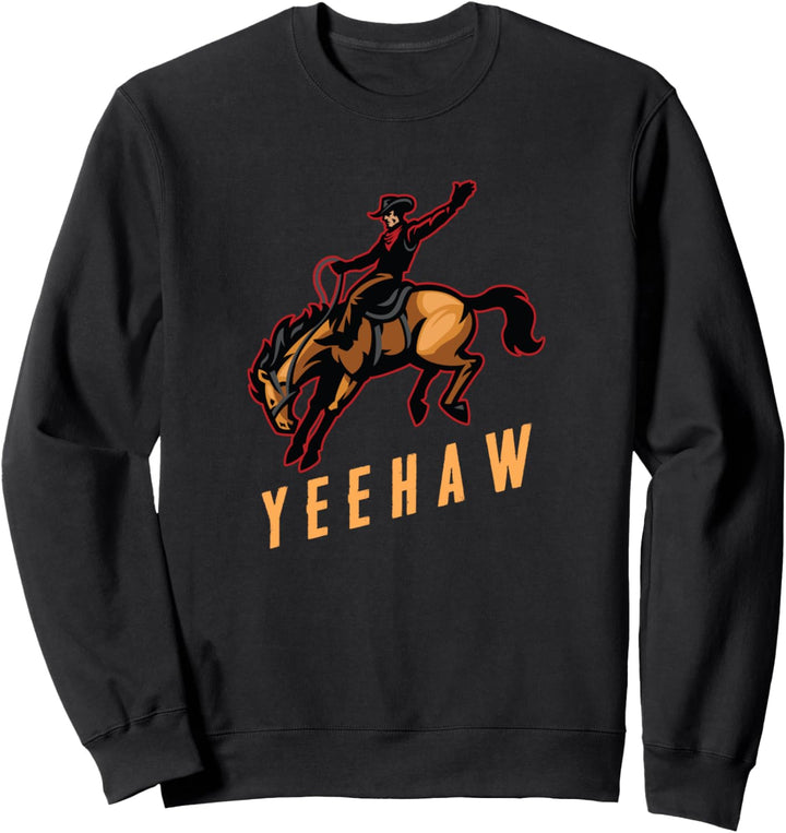 Cowboy Western Country Geschenk - Westernreiten Pferd Rodeo Sweatshirt
