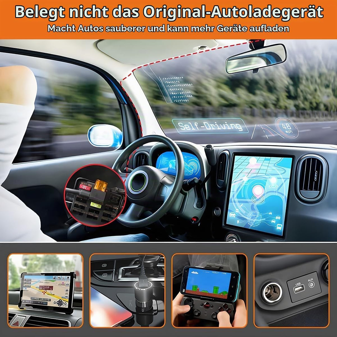 CGEAMDY Dashcam Ladegerät Netzkabel, Dash Cam Hardwire Kit, Mini USB Hard Wire Kit, Mit Niederspannu