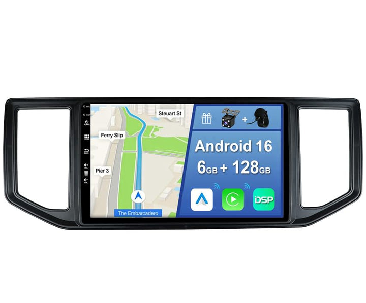 [6GB+128GB] Android 14 Autoradio für VW Amarok Crafter Van Man (2016-2021)-[Integriertes CarPlay/And