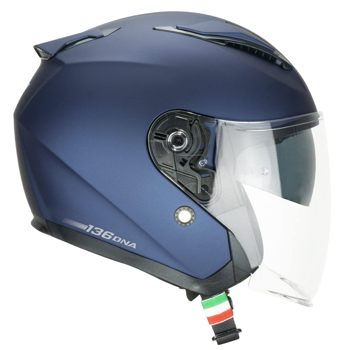 CGM jet helmet 136a DNA MONO blue 136A-ALV-06-E1 size XL blu XL, blu XL