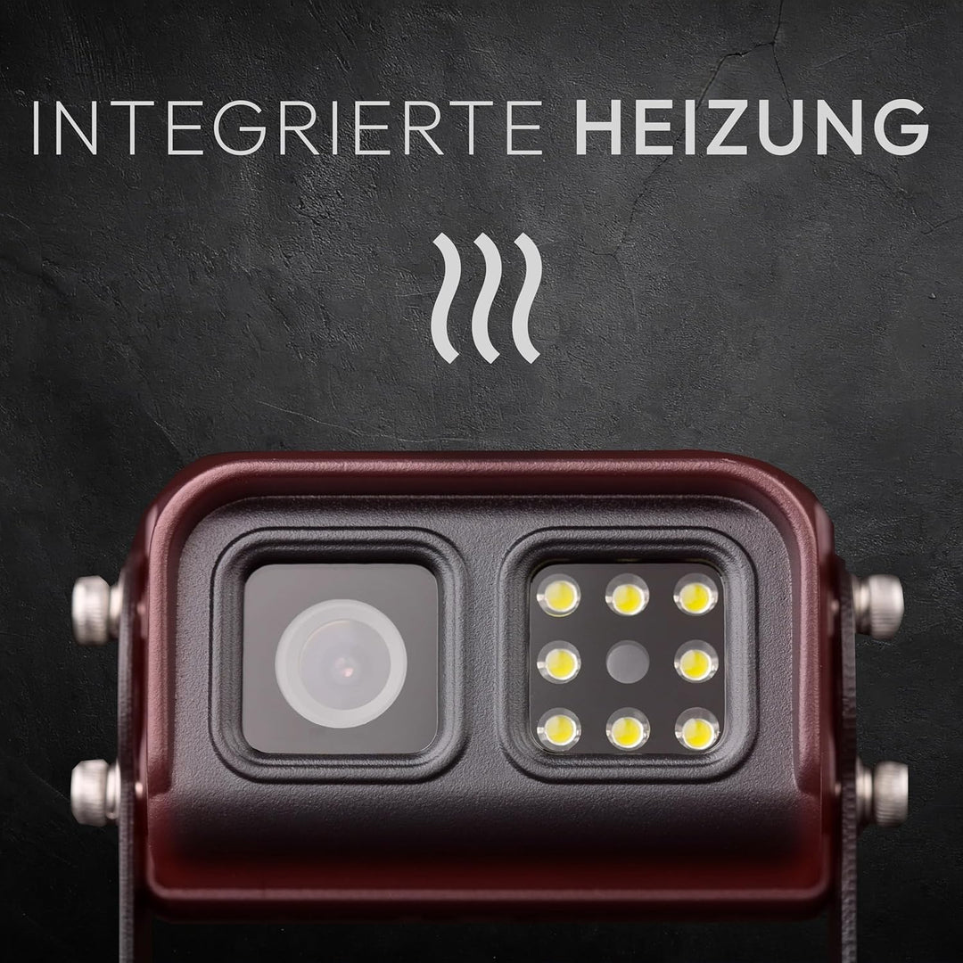 VSG24 Vision AI PRO 7" Rückfahrkamera Set mit KI-Assistent, Personenerkennung & akustischer Warnung