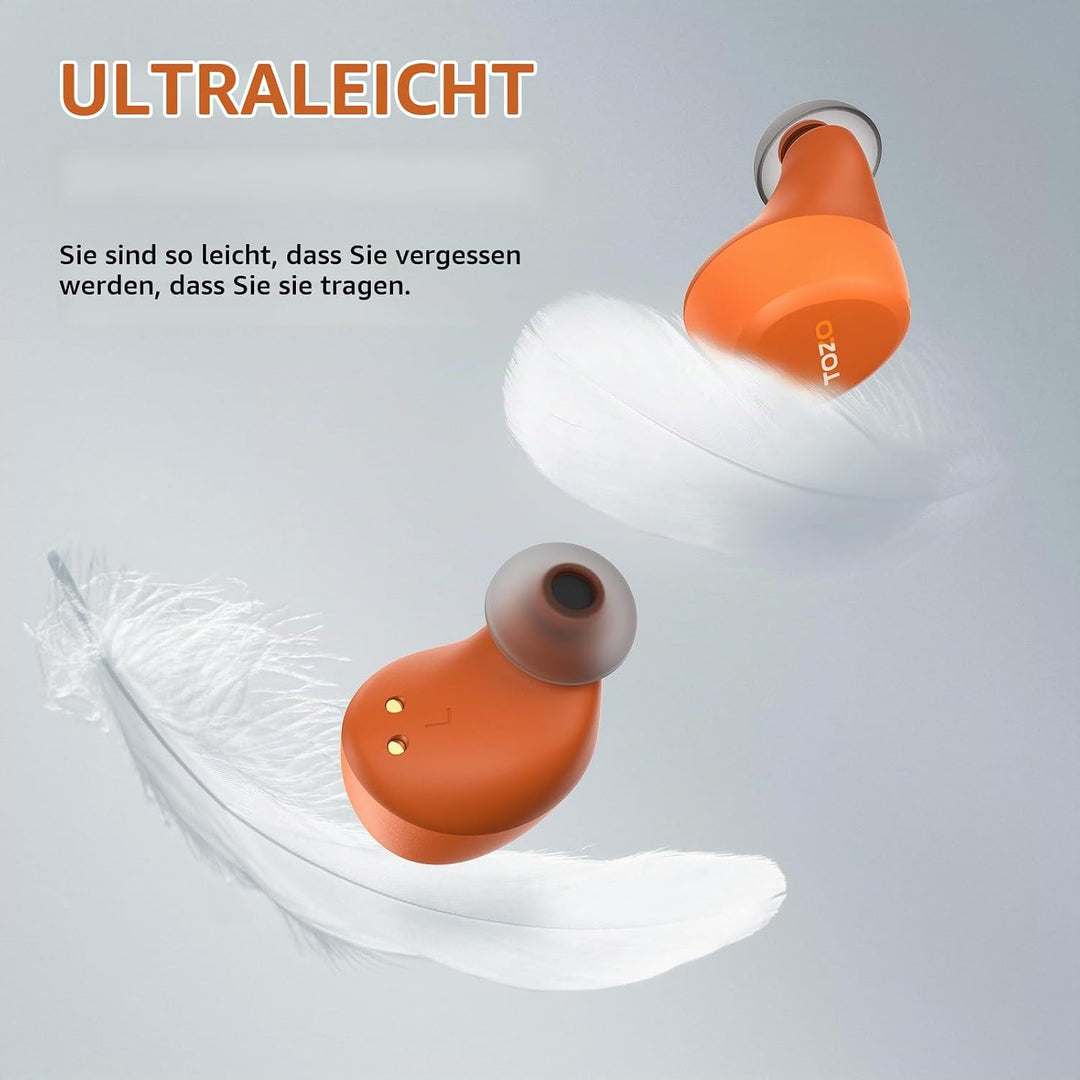 TOZO A1 In-Ear Kopfhörer Kabellos Bluetooth 5.3 mit 2 Mikrofonen für KI-Anrufe, App-Steuerung, 32 St