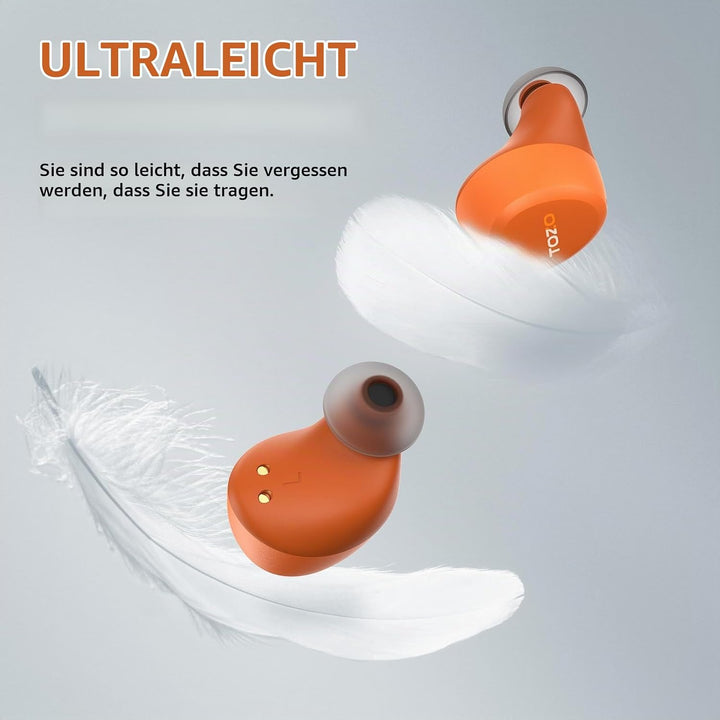 TOZO A1 In-Ear Kopfhörer Kabellos Bluetooth 5.3 mit 2 Mikrofonen für KI-Anrufe, App-Steuerung, 32 St