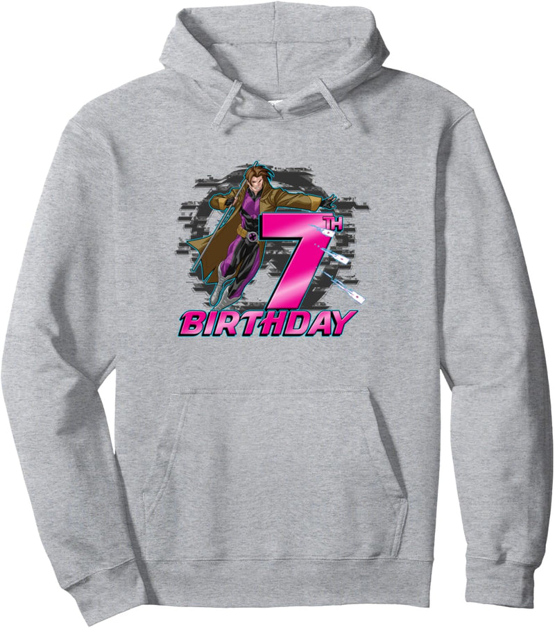 Marvel X-Men Gambit 7th Birthday Pullover Hoodie