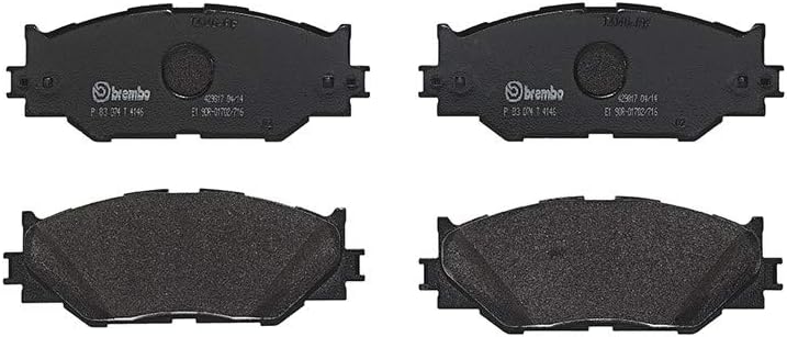 Brembo P 83 074 Bremsbelagsatz, Scheibenbremse - (4-teilig)