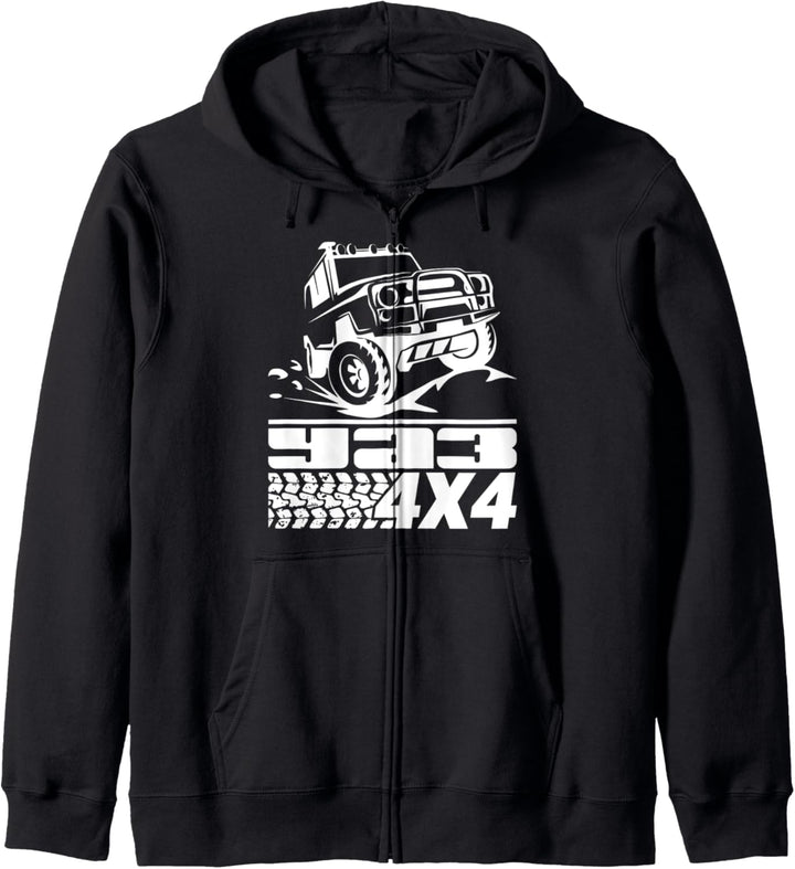 UAZ Offroad 4x4 4wd Nutzfahrzeug Russland UdSSR Kapuzenjacke