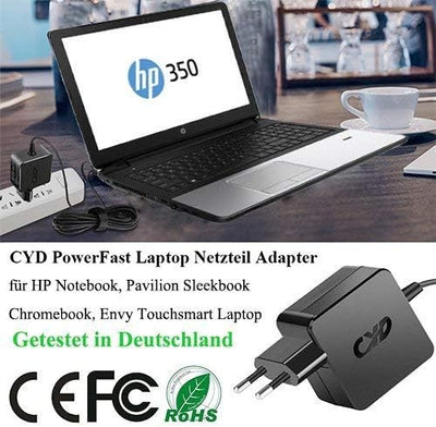 CYD 45W 19.5V 2.31A PowerFast-Notebook-Netzteil für Hp-ladekabel Laptop EliteBook Serie 1040 G1 G1Q5