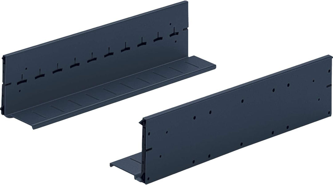 HETTICH SYSTEMA TOP 2000 Karteibahn, Stahl pulverbeschichtet schwarz 75673, 75673