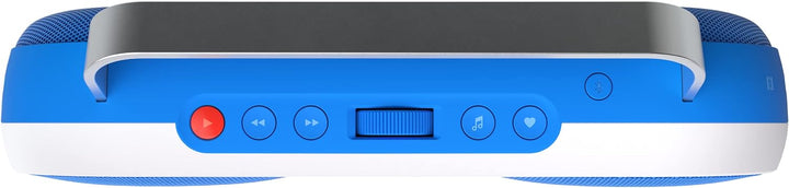 Polaroid P3 Music Player (Blue) - Retro-Futuristic Boombox Wireless Bluetooth Speaker Rechargeable w