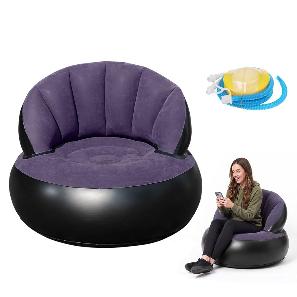 Aufblasbares Sofa, Wasserdichtes Luftsofa Aufblasbares, Aufblasbarer Sessel, Sessel, Sofa und Couch