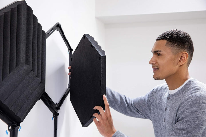 Elgato Wave Panels Extension Set, 2 X schalldämmende Module, Dual-Density-Schaumstoff, einzigartige
