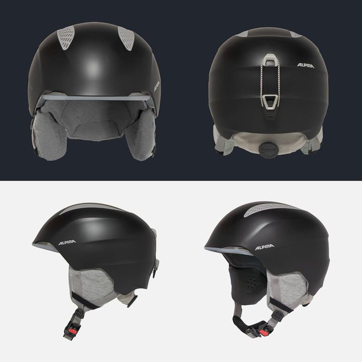 ALPINA GRAND JR - Sicherer, Leichter, Stossabsorbierender & Individuell Anpassbarer Skihelm Für Kind