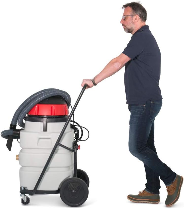 Steinbock Pumpsauger | 900 W-Pumpe | 85 l Behältervolumen | chemikalienbeständiger Behälter | leistu