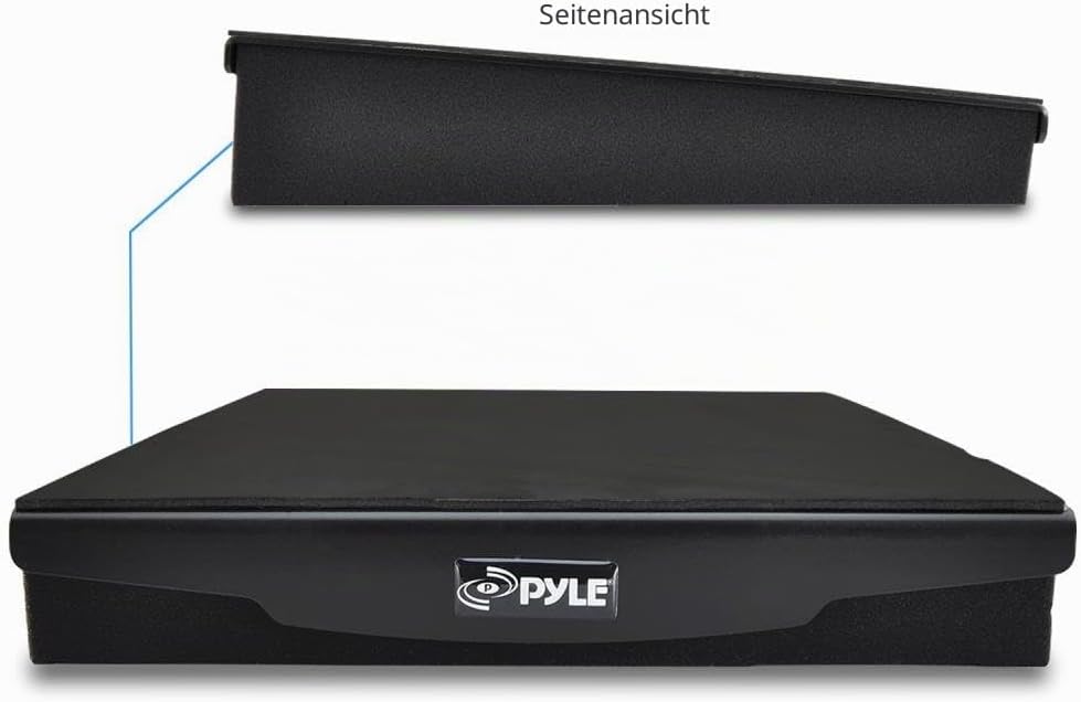 pyle PSI04 Lautsprechersockel, akustisch, schalldämmend, Vibrationsisolierung, 19,1 x 23,1 cm (einze