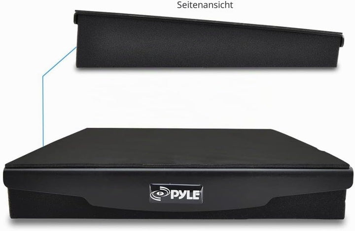 pyle PSI04 Lautsprechersockel, akustisch, schalldämmend, Vibrationsisolierung, 19,1 x 23,1 cm (einze