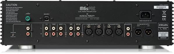 Musical Fidelity M6S PRE Schwarz
