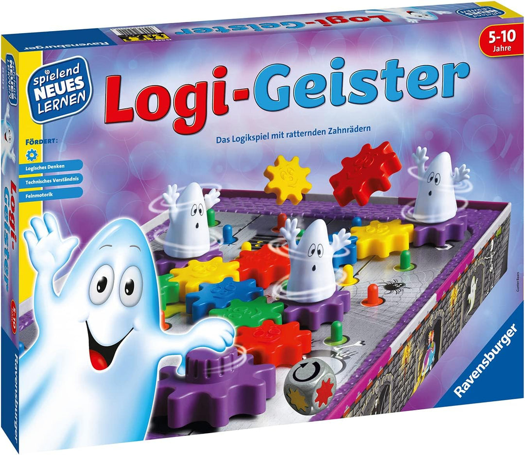 Ravensburger 25042 - Logi-Geister - Spielen und Lernen für Kinder 24990 - Entdecke die Welt - Spiele