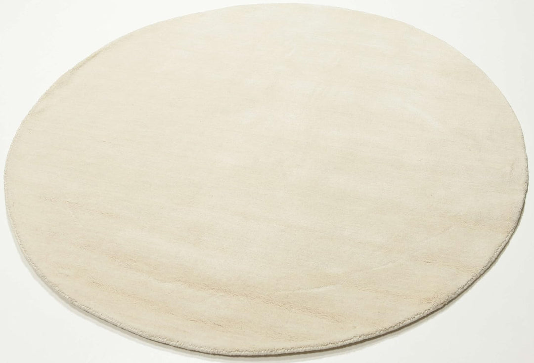 RugVista, Handloom, Teppich, Mittelflor, ∅ 200 cm, Rund, Wolle, Flur, Schlafzimmer, Küche, Wohnzimme