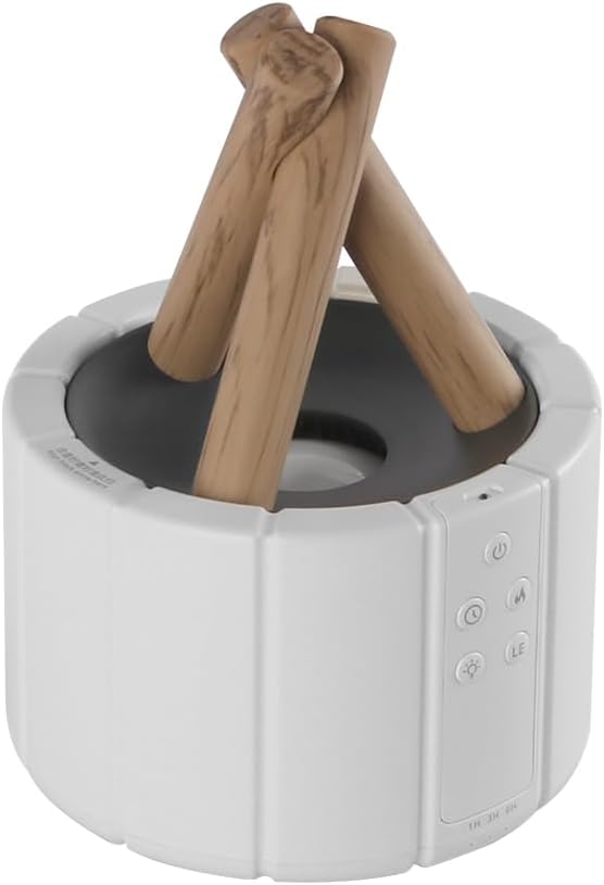 Lagerfeuer-Luftbefeuchter, 250 ml, mit Fernbedienung, Diffusor für ätherische Öle in Lagerfeuerform,