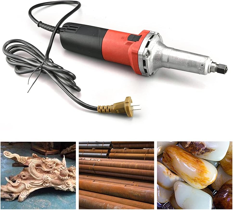 750W Elektroschleifer mit Drehzahlregelung 0-27000rpm Polierwerkzeuge und Vorrichtungen 6mm