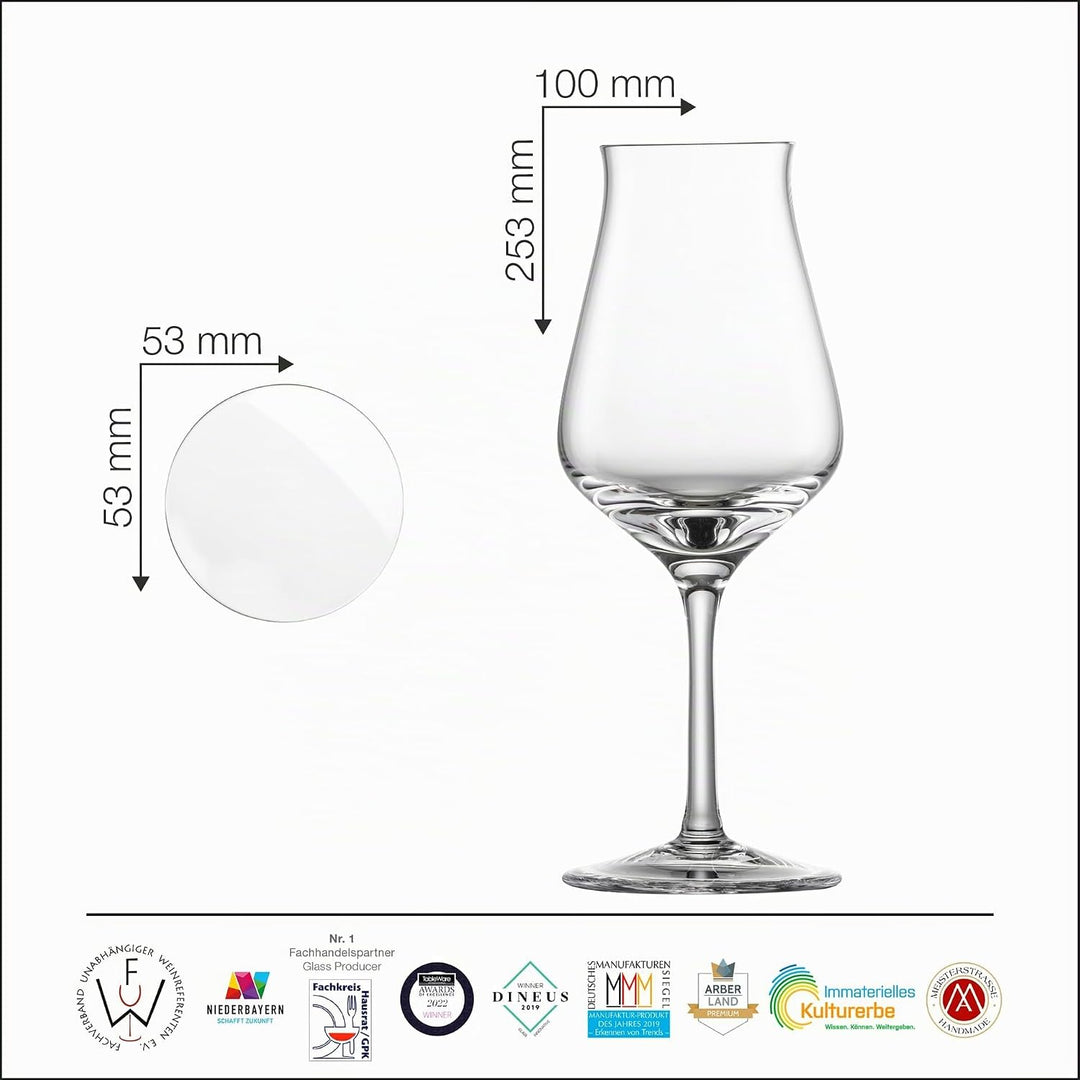 EISCH Malt Whisky Gläser JEUNESSE – Set aus 2 Whisky Gläsern mit AromaDeckel für eine optimale Arome