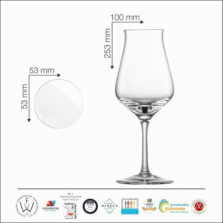 EISCH Malt Whisky Gläser JEUNESSE – Set aus 2 Whisky Gläsern mit AromaDeckel für eine optimale Arome