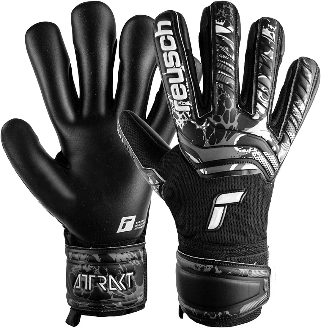 Reusch Unisex – Erwachsene Torwarthandschuhe Attrakt Infinity mit Sehr Gutem Grip und Innennaht Schn
