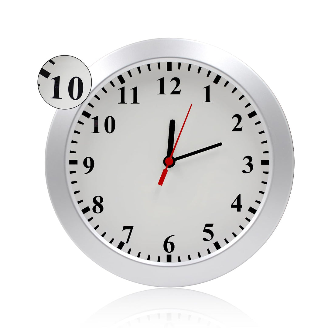 Überwachungskamera, HD 1080P Mini Wanduhr Sicherheitskamera mit Bewegungserkennung, Video Sicherheit