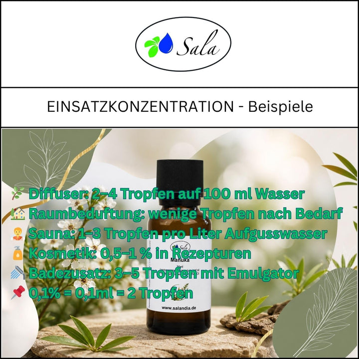 Sala Manukaöl ätherisches Öl naturrein 30 ml
