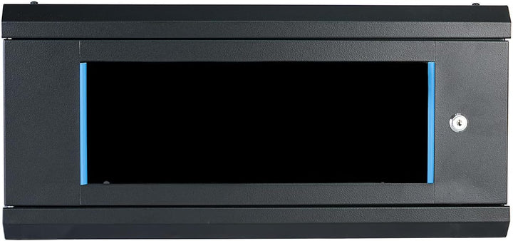 Koscom Connect Netzwerkschrank 4 HE I Serverschrank 19 Zoll I Wandmontage I 450 mm Tiefe I 600 x 450