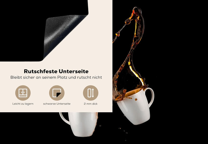 KitchenYeah© Herdabdeckplatte Einteilig Herdabdeckung Abdeckplatte für Ceranfeld Abdeckung Induktion