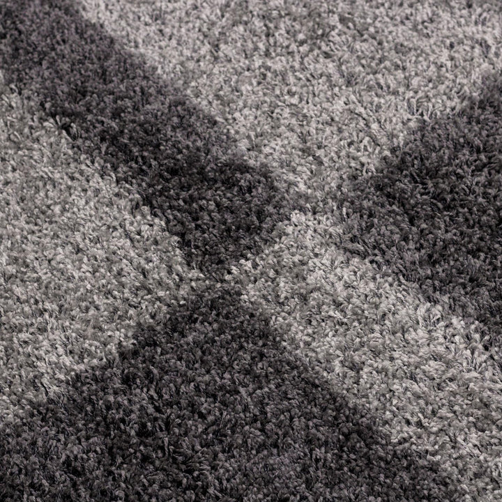 Hochlfor Teppich Wohnzimmer Kariertes Design Schlafzimmer Esszimmer Flur Läufer Küche Weicher Langfl