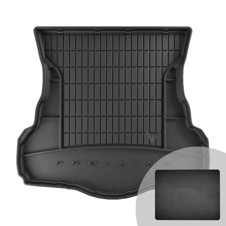 FROGUM ProLine 3D Gummimatte Exklusive Auto Kofferraummatte Kofferraumwanne für Ford Mondeo V 2014-2