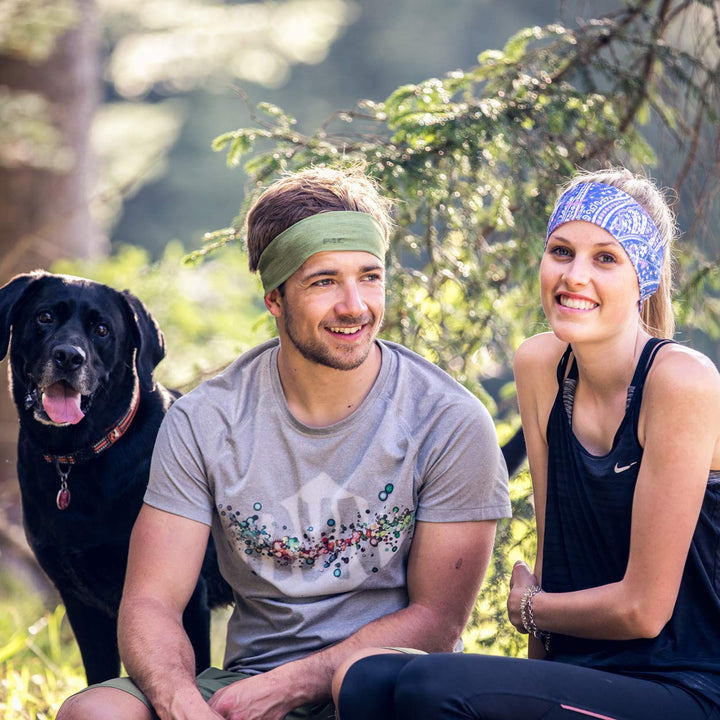 P.A.C. Slim Headband - Funktionsstirnband, Schweissband, Outdoortuch, nahtloses Stirnband, Sport Hea