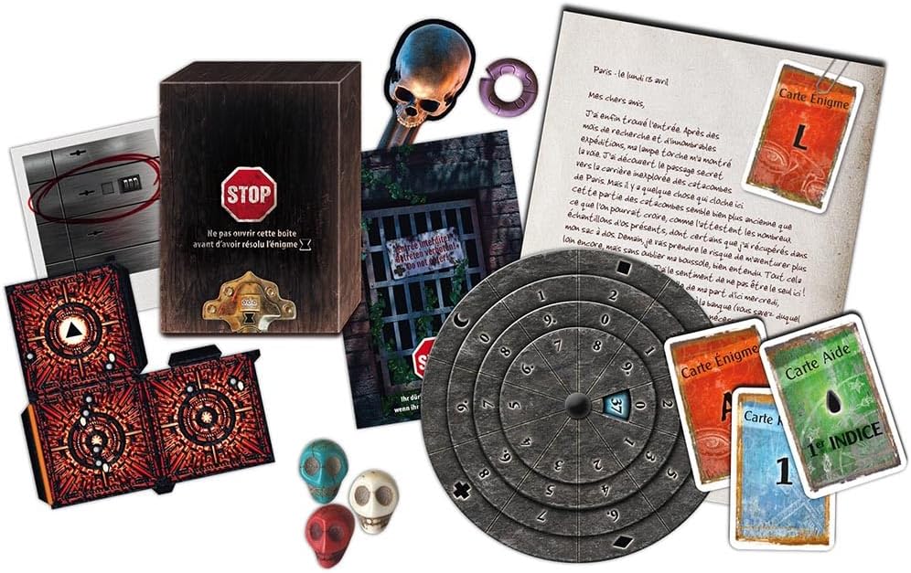 IELLO Jeu - Exit : Les Catacombes De L'effroi