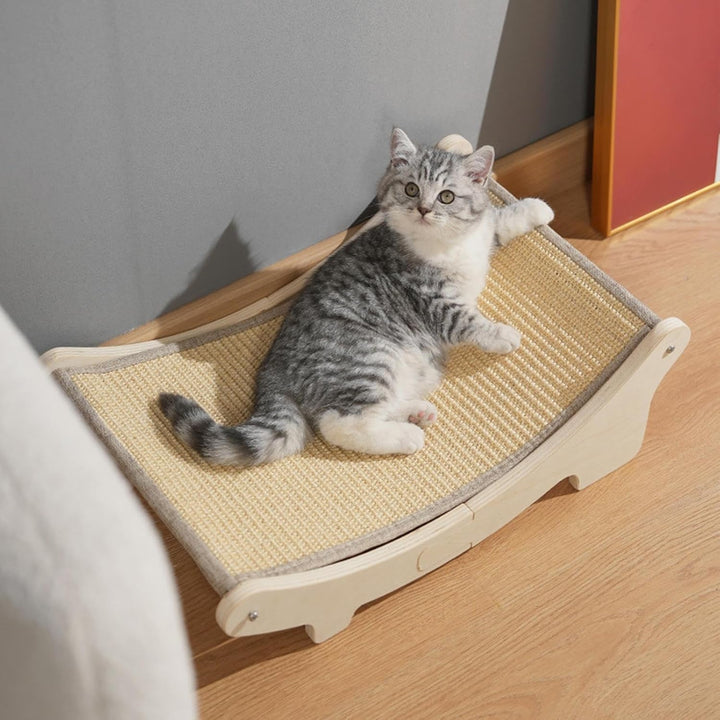 Katzen Sisal Stuhl, Katzen Kratzpappe Liegestuhl, Katzenbett Hammock, Matratzenbezug Belastbar Mit 1