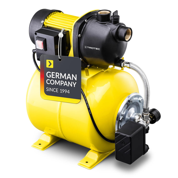 TROTEC Hauswasserwerk TGP 1025 E 3.300 l/h Förderleistung 1.000 Watt